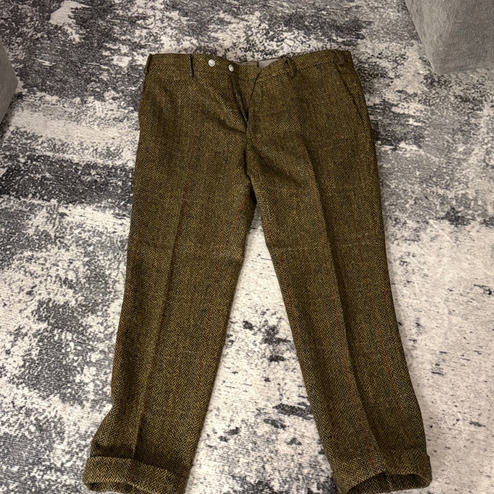 Paul Stuart Men's Tweed Chinos